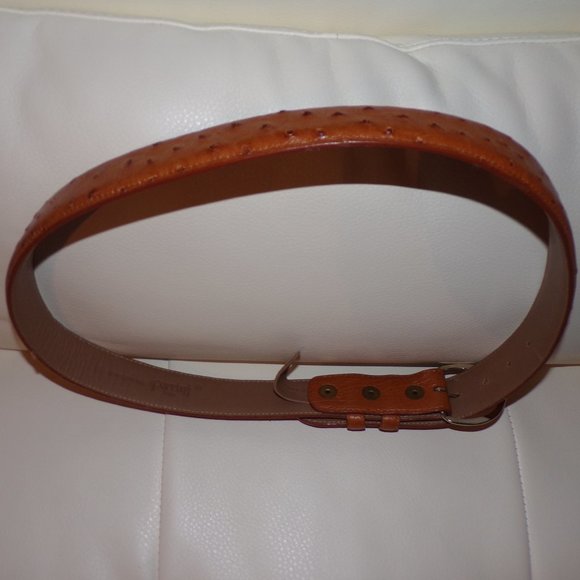 Ferrini Ostrich Belt Size 36" - Picture 7 of 7